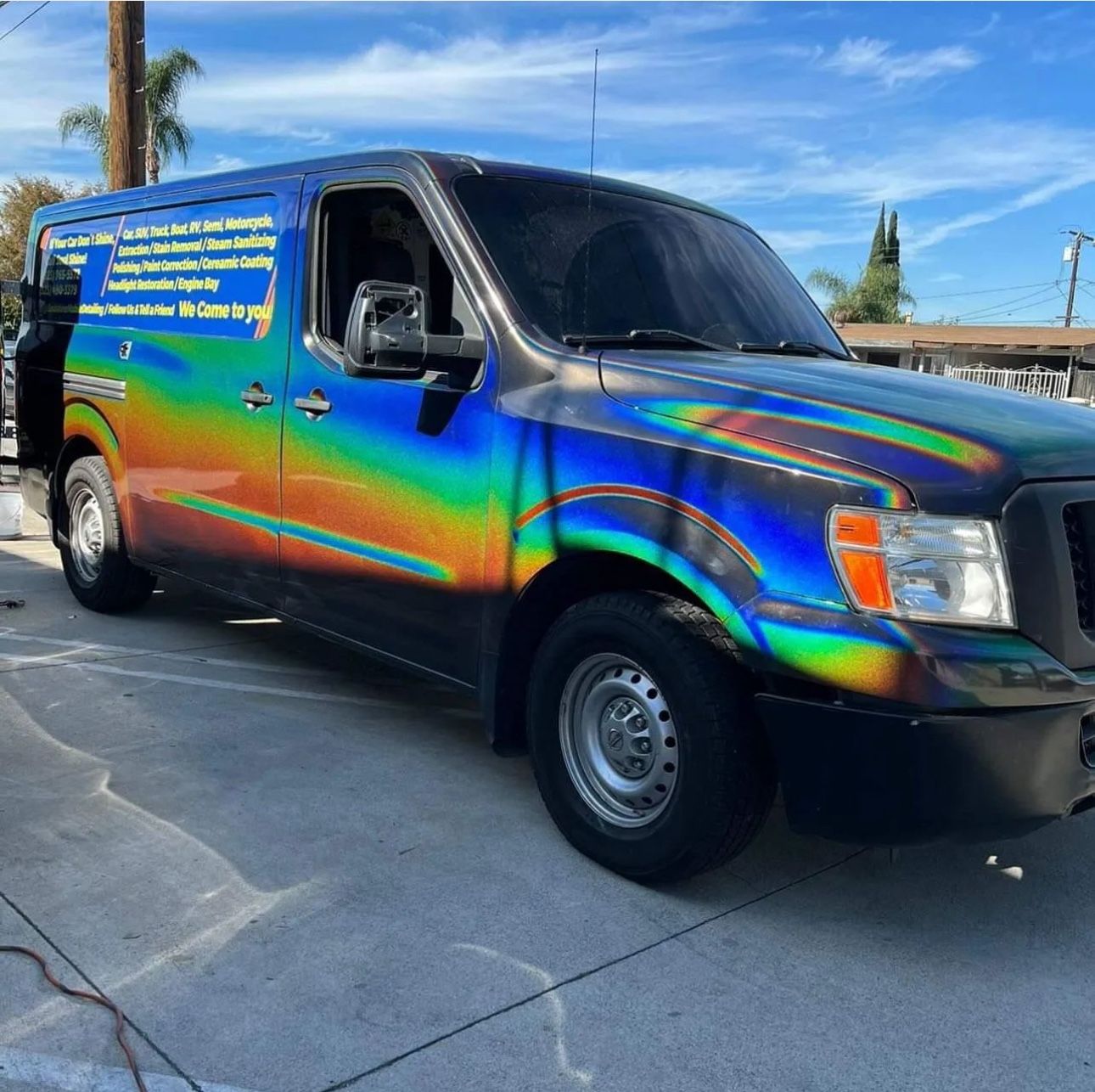 Nissan Nv200 Mobile Detailing Van And Equipment