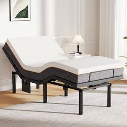 RICHSMART TWIN XL ADJUSTABLE BED FRAM & BEAUTYREST MATTRESS  NEW