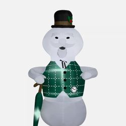 Burl Ives 8' Snowman Blow Up