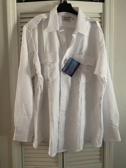 Men’s United Uniform White Long Sleeve Shirt 2XL