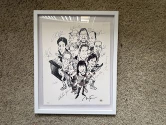 Rock Bottom Remainders Limited Edition Lithograph