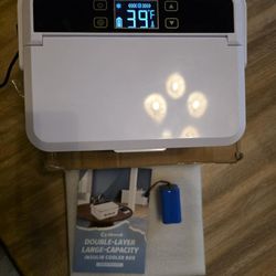 Portable Mini Medicine Fridge. New