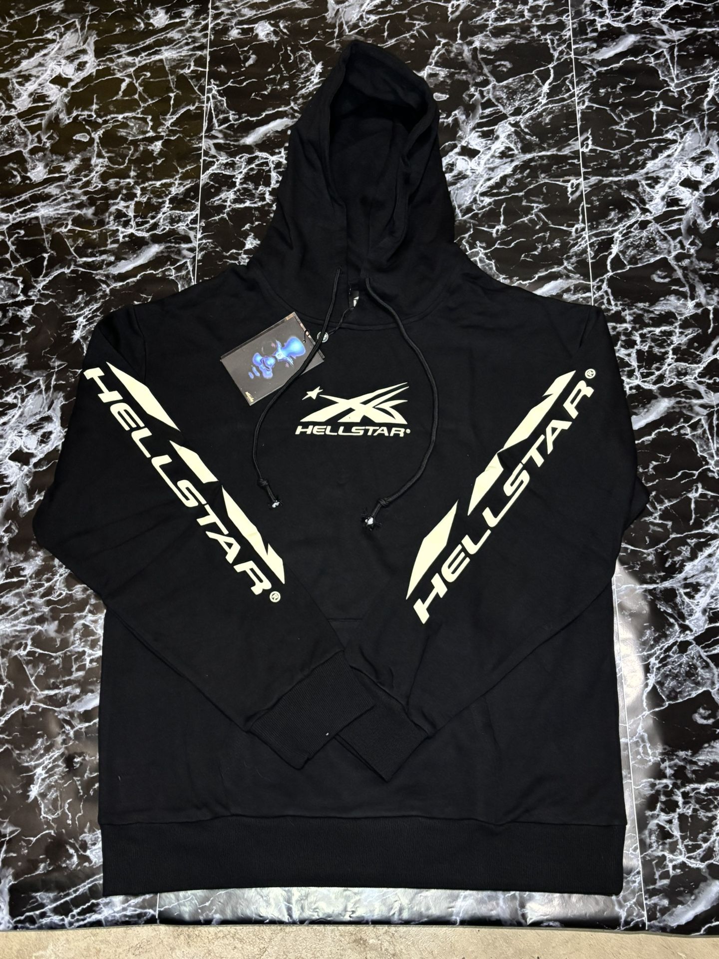Hellstar Hoodie Black w/ Gold Size Medium With Tags