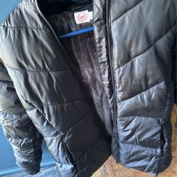 Black Xl 14-16 Jacket 