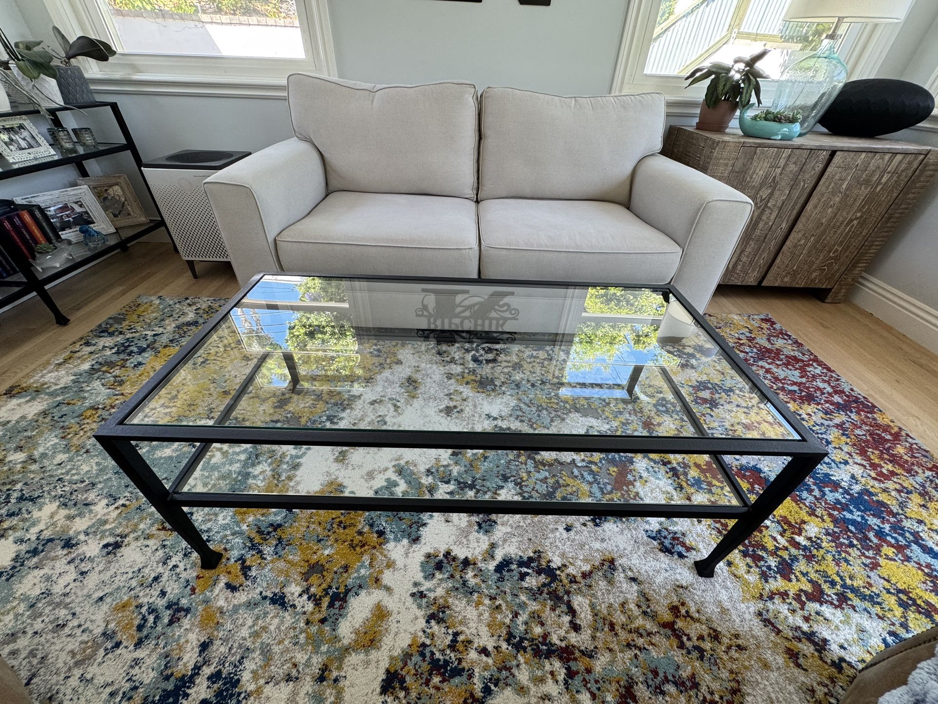 Pottery Barn Tanner Coffee Table - OBO