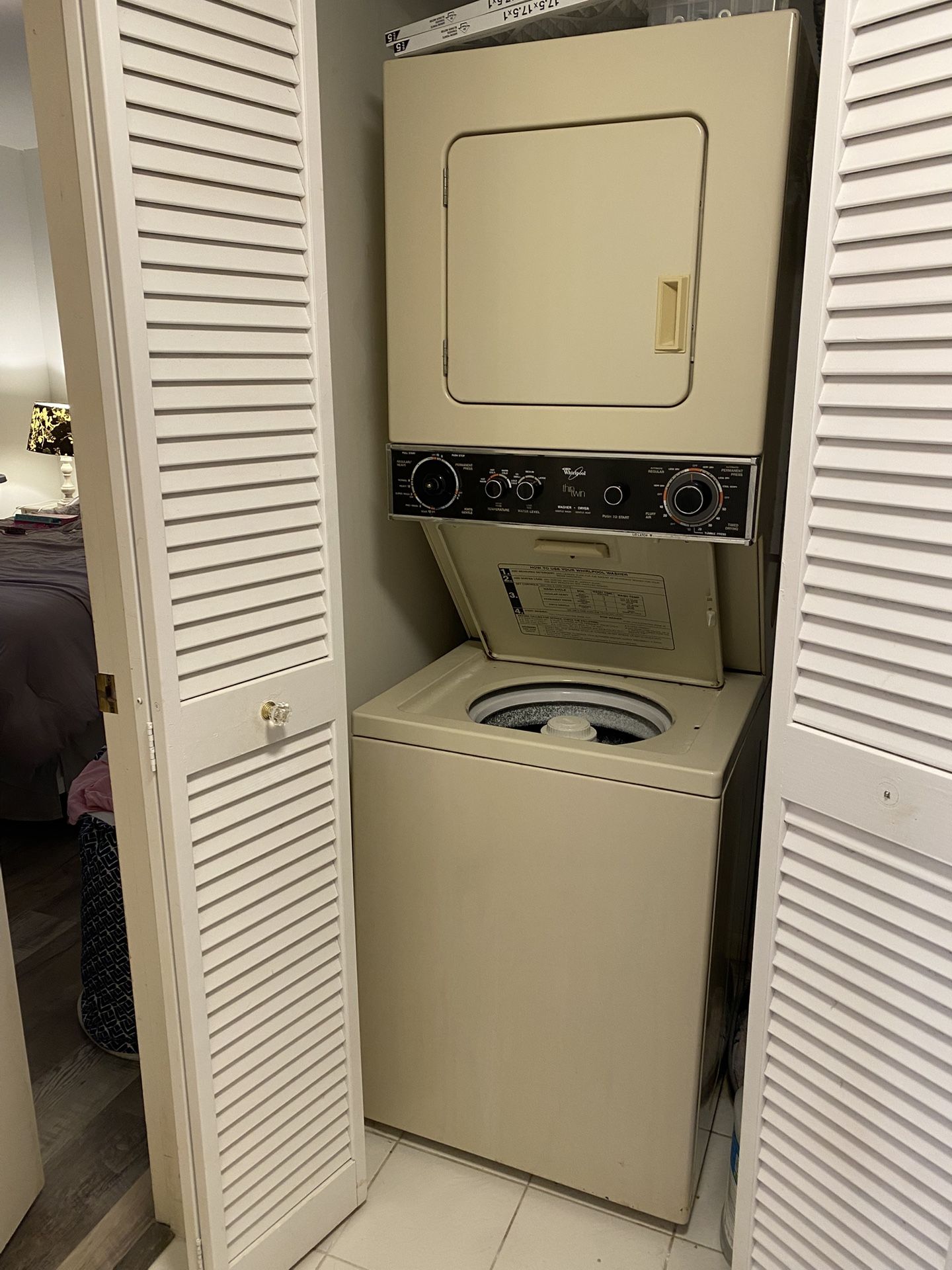 Whirlpool Thin Twin Washer/Dryer