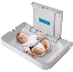Wall-Mounted Baby Changing Station
