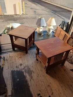 End Tables w/ Drawers
