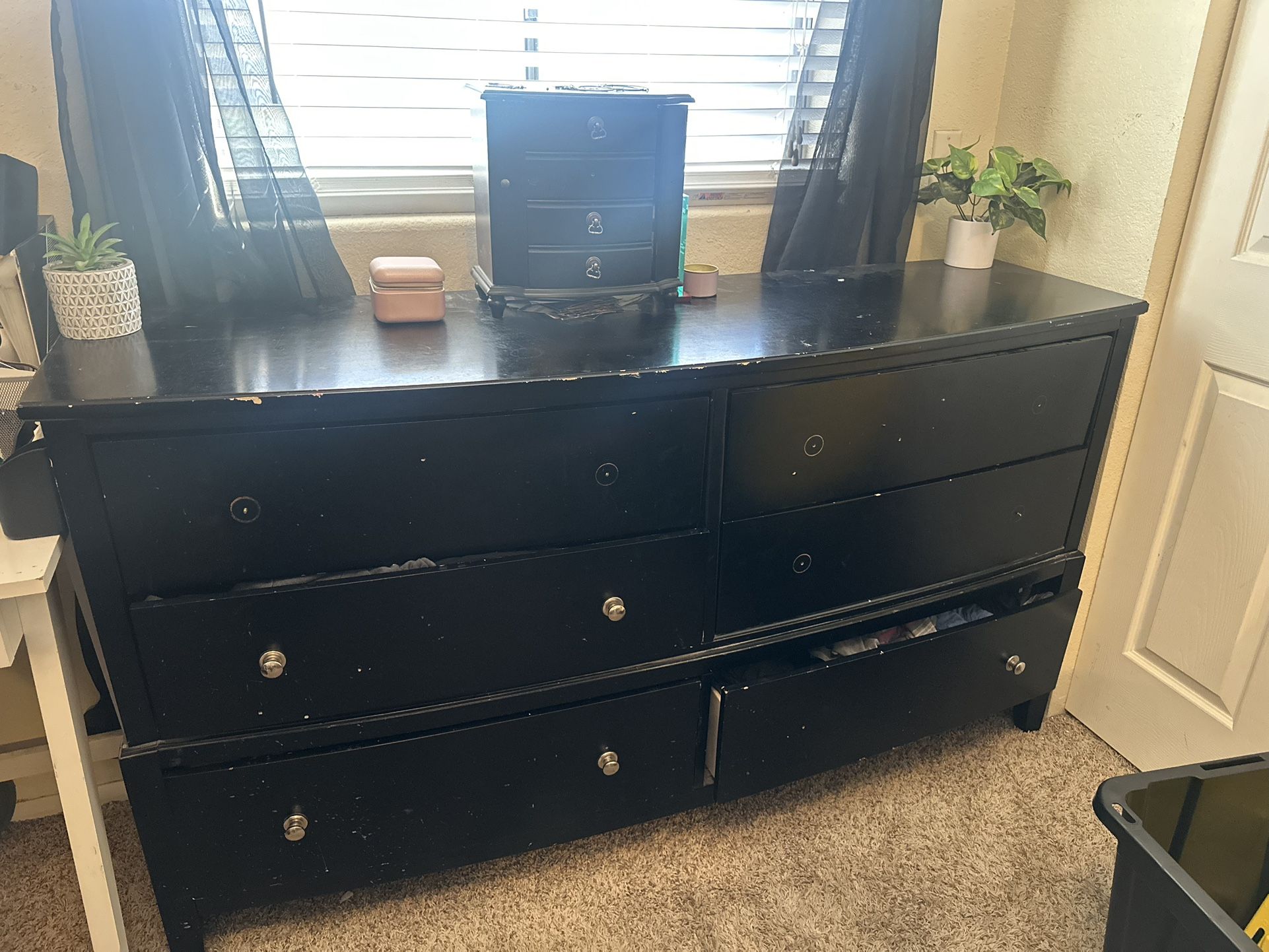 Bed Frame And Dresser