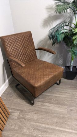 Leather Accent Chair