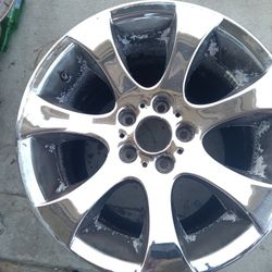 18" OEM BMW 5 Series Single Wheel Chrome Or Silver Your Call
