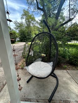 Outdoor/Indoor Hanging Egg Chair