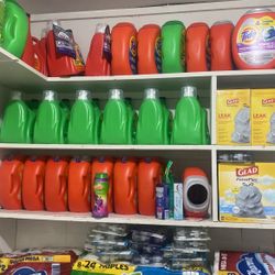 Laundry Detergent,dish Soap,bounty,dove Soap Bar