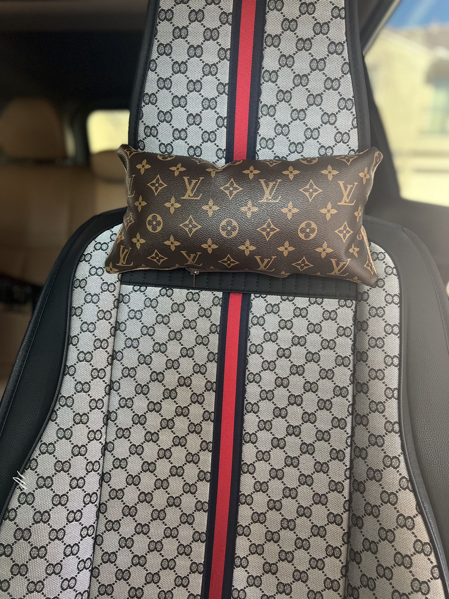 Lv Car Headrest Pillow for Sale in Las Vegas, NV - OfferUp