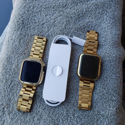 Both are Nike Edition. Apple watch series 2 42mm Nike Edition is $100! The series 7 45mm Is $280! Or both $350. Trade for PS5 OR SWITCH 2 or PC Gaming