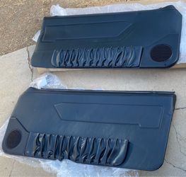 LRS-23942A Black Deluxe Mustang Door Panels 1(contact info removed)