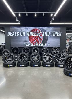 HUGE SALE ON WHEELS AND TIRES FINANCING AVAILABLE