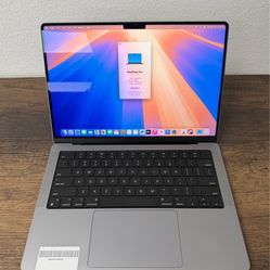 14" MacBook Pro M1 Pro 8 Core*500GB SSD*16GB RAM