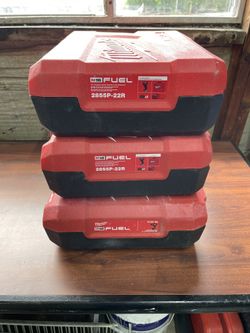 Milwaukee Empty Tool Boxes