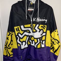 Men's Keith Haring X Members Only Hoodie Jacket
