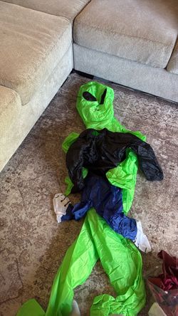 Boys inflatable alien costume