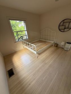 IKEA Queen metal bed frame