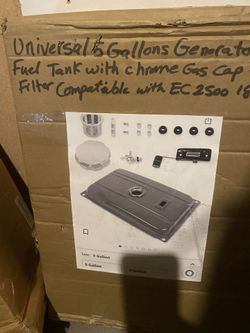 Universal 6 Gallon Generator Fuel Tank