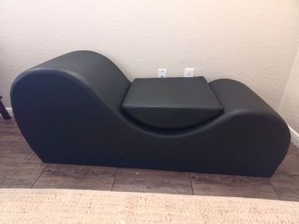 Black Brookstone Liberator Esse Sensual Sex Lounge Chaise