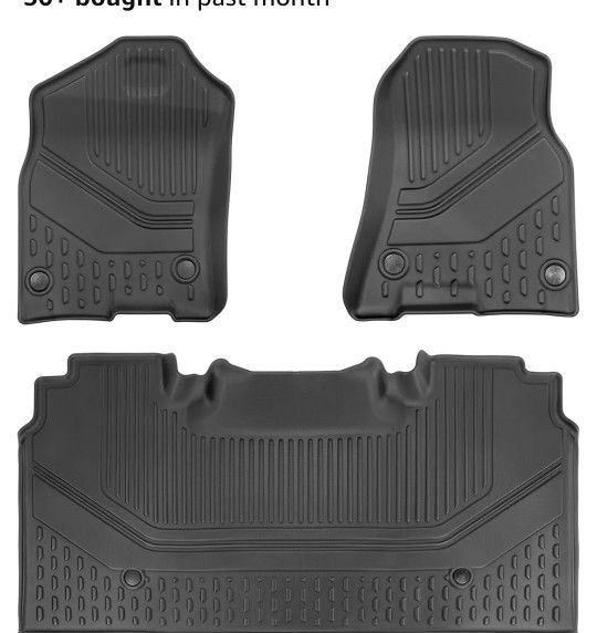 Weize Floor Mats Dodge Ram 1500 Crew Cab 2019-2024/2026