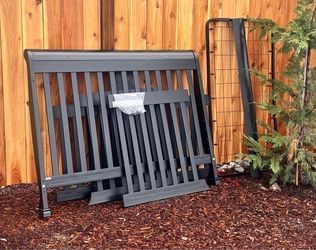Black baby crib