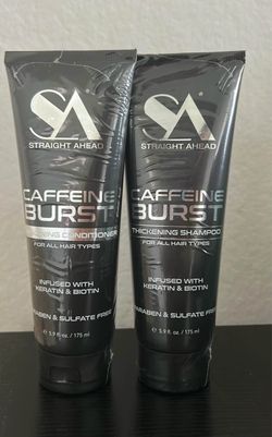Straight Ahead Caffeine Burst Shampoo & Conditioner Set