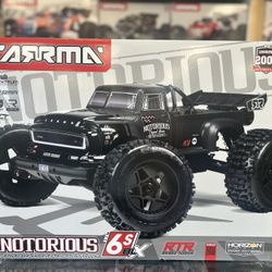 Arrma Notorious 6S 1/8 4WD Electric Stunt Truck