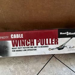 Cable Winch Puller. 