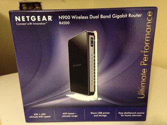 Netgear N900 Wireless Dual Band Gifabit Router R4500