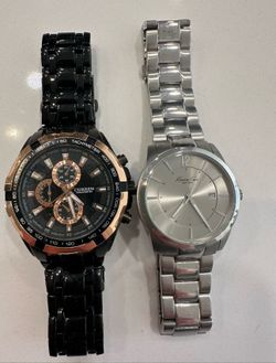 2 Men’s Watches  - Battery Needed for Both