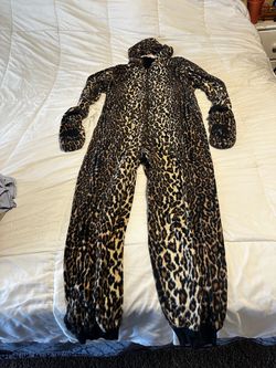 Adult Onesie or Costume Leopard Cat