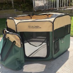 Dog Pet Play Pen Foldable Kennel