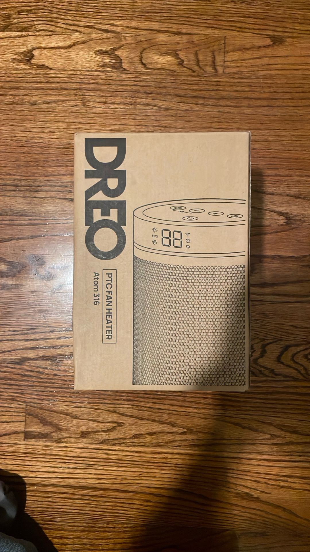 Unopened space heater and fan gold