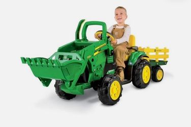 Peg Perego John Deere Ground Loader 12 Volt Ride-On