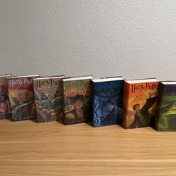 Harry Potter Complete Hardcover Set 1–7 First American Editions (1st Printings)