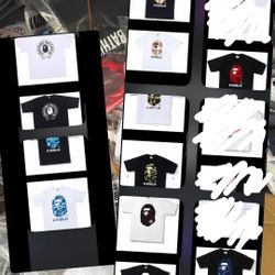 ‼️BULK/SINGLE BAPE SHIRTS‼️