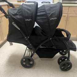 Baby Joy Tandem Stroller 