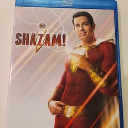 $5 BLU RAY.SHAZAM ! . $5 OR TRADE FOR A MOVIE TITLE I DO NOT ALREADY OWN. BLU RAY ONLY NO DIGITAL .