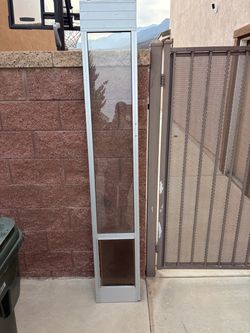 Doggie door for sliding door