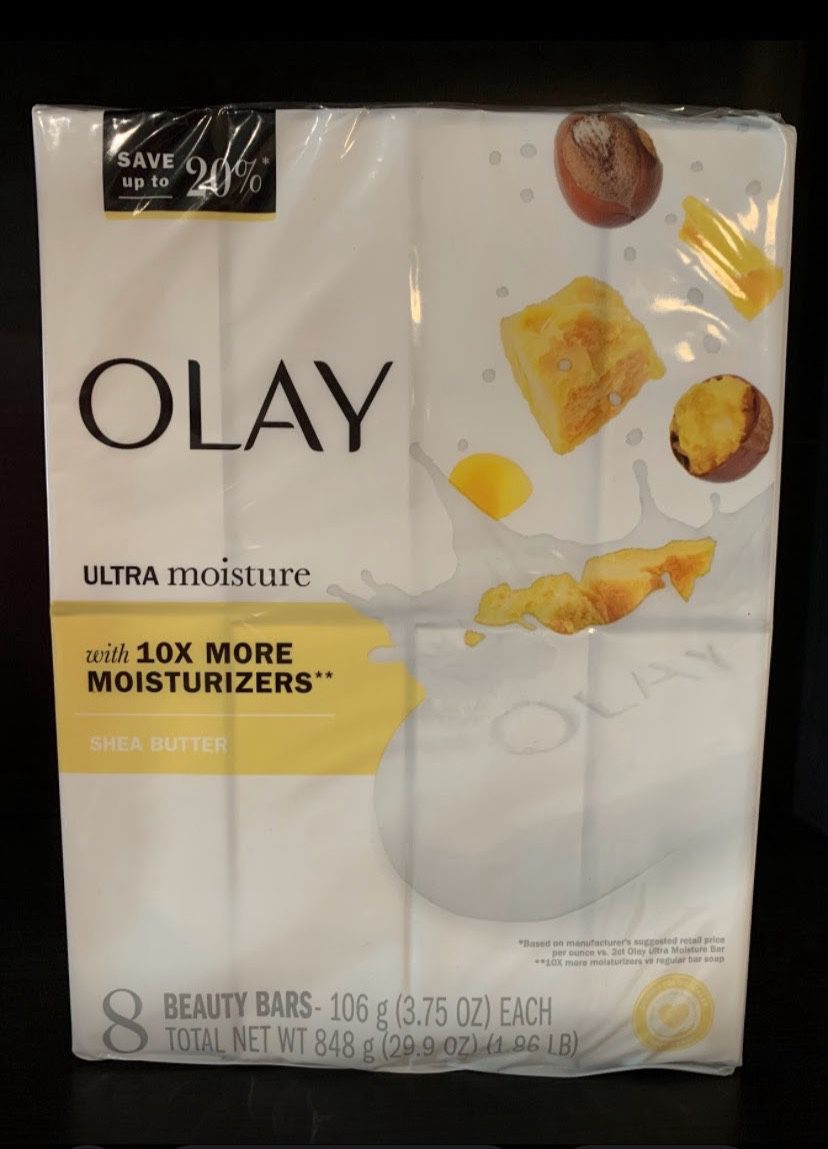 🛍SALE!!!!!!!! OLAY ULTRA MOISTURE BAR SOAPS (PACK OF 8)