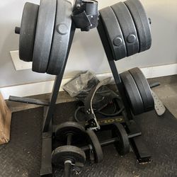 Bench Press Weight Rack