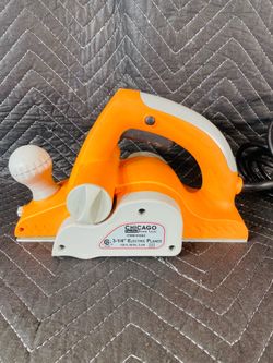 Chicago Electric power tool is an affordable 3-1/4 in., 5.5-amp corded electric hand planer.
