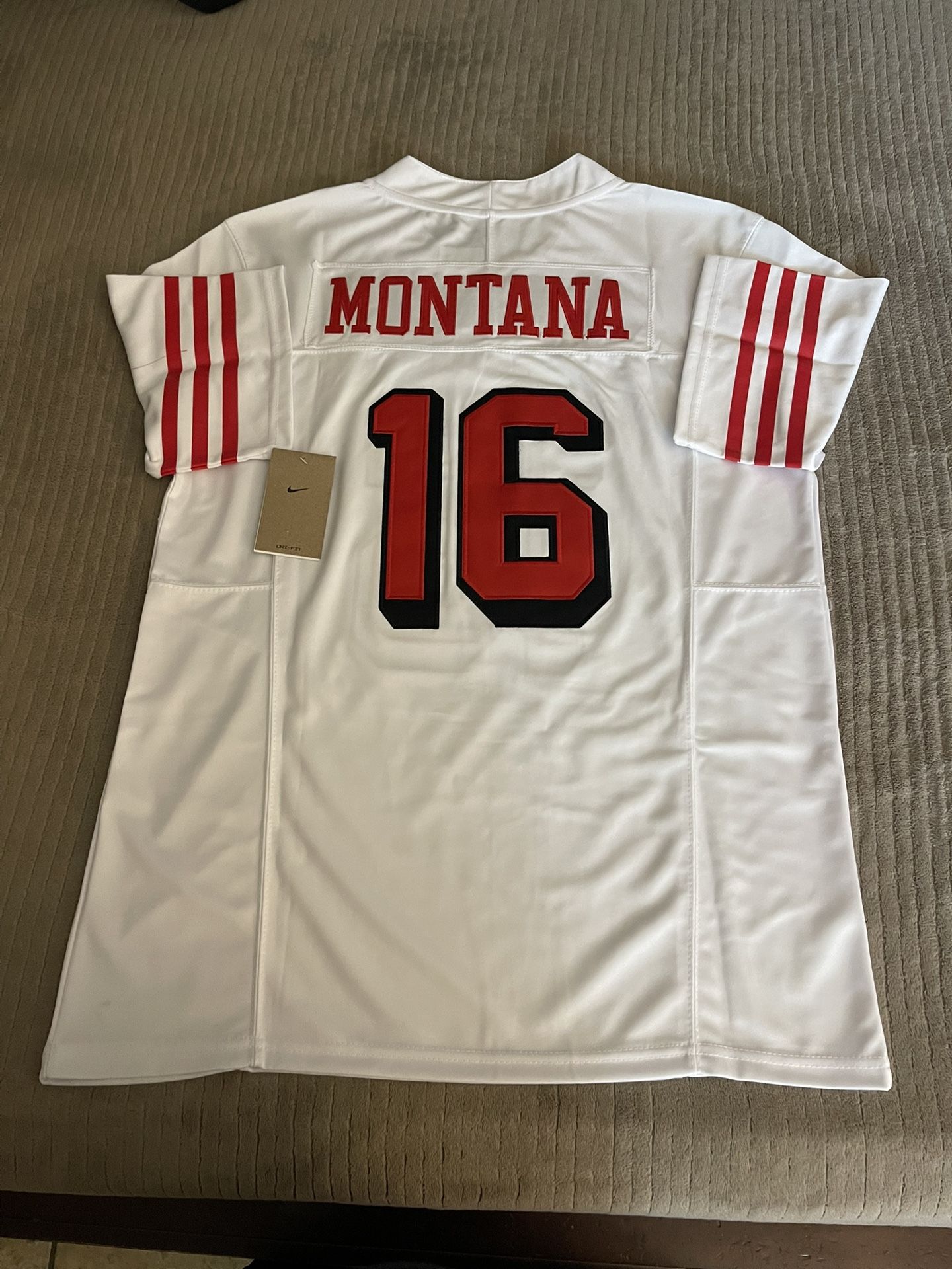 Montana White 49ers Jerseys