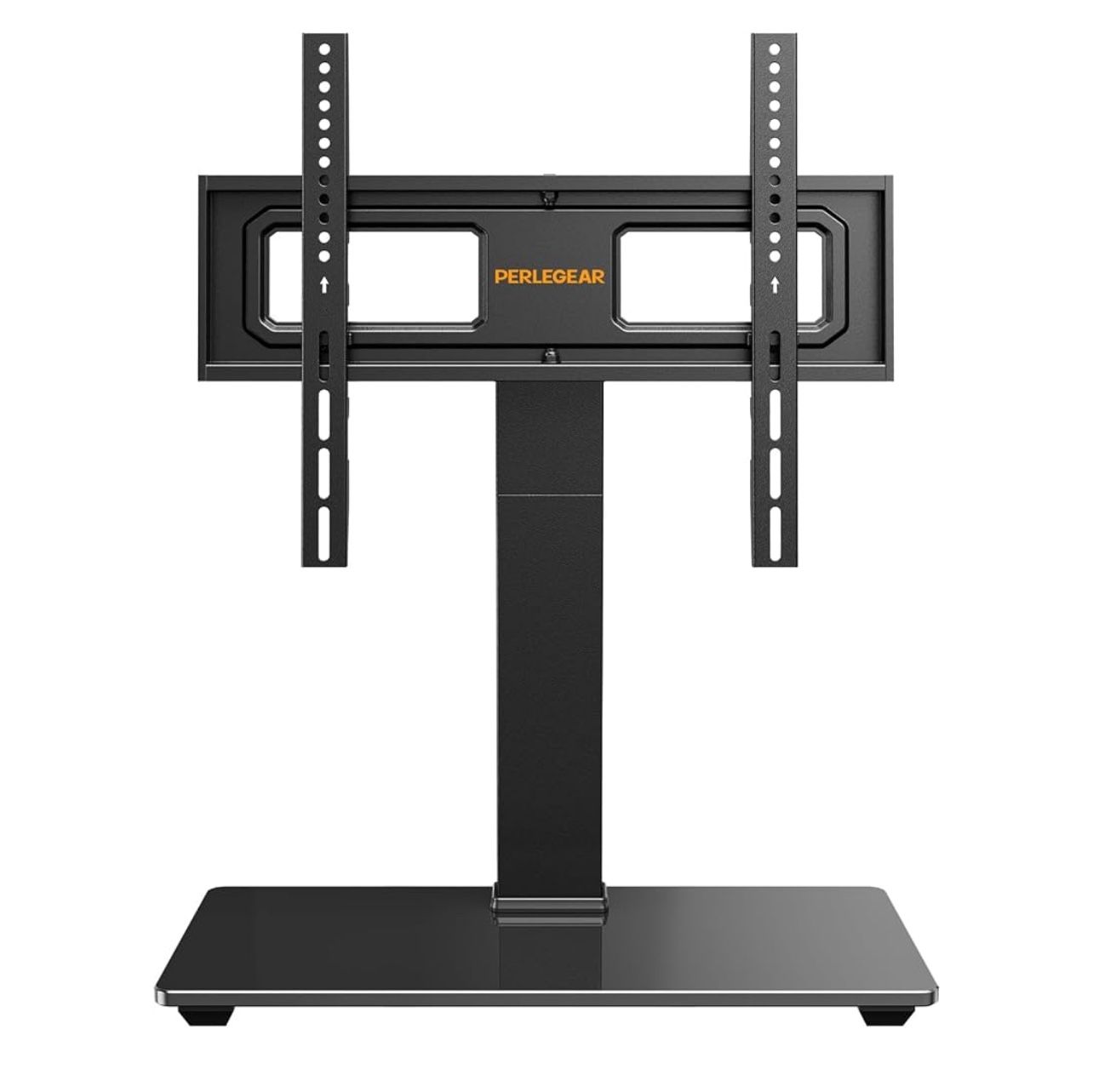PERLESMITH Universal Swivel TV Stand Base, Table Top TV Stand for 37-75 inch LCD LED TVs