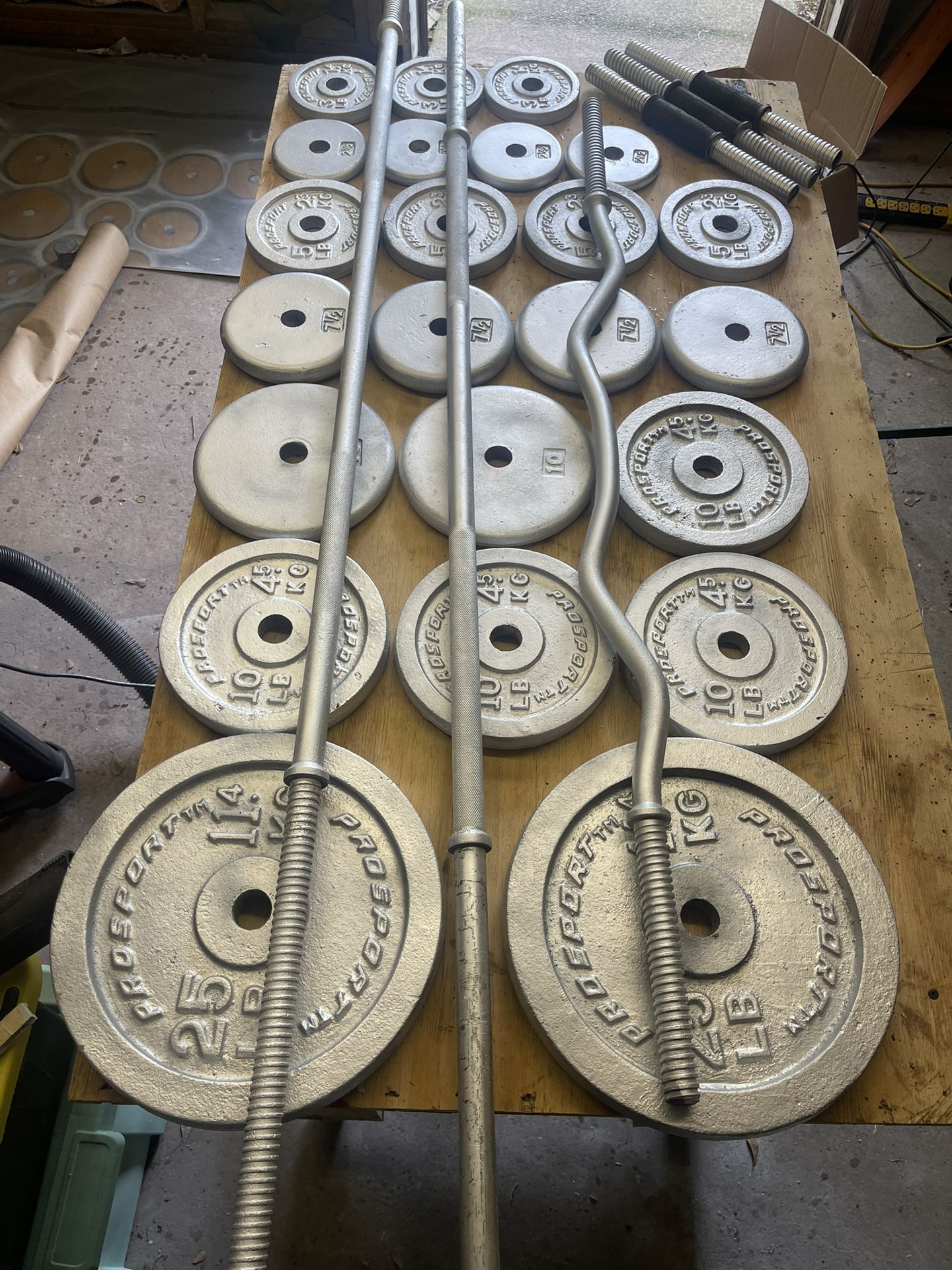 Standard Weight Plates & Gym Equipment
